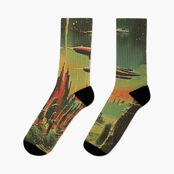 Item preview, Retro Scifi Art designed and sold by nomiraclehere.
