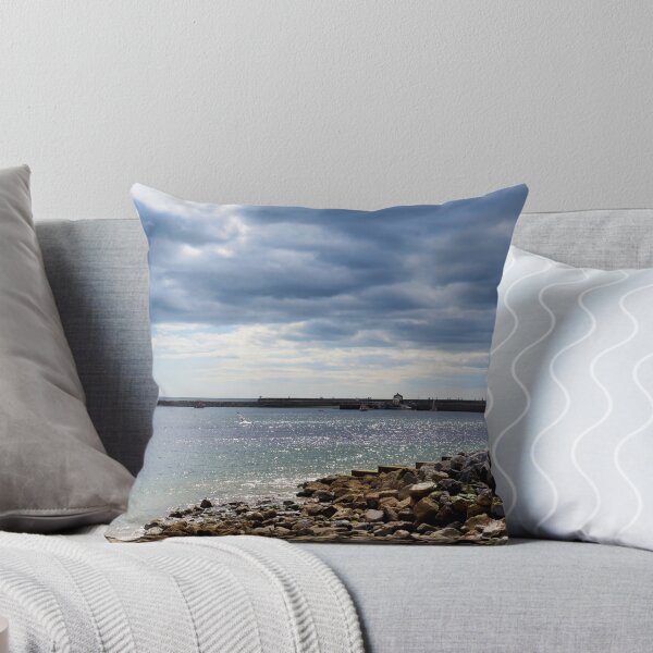 Item preview, Stormy April Seascape at Lyme Regis Dorset designed and sold by Dorset Girl.