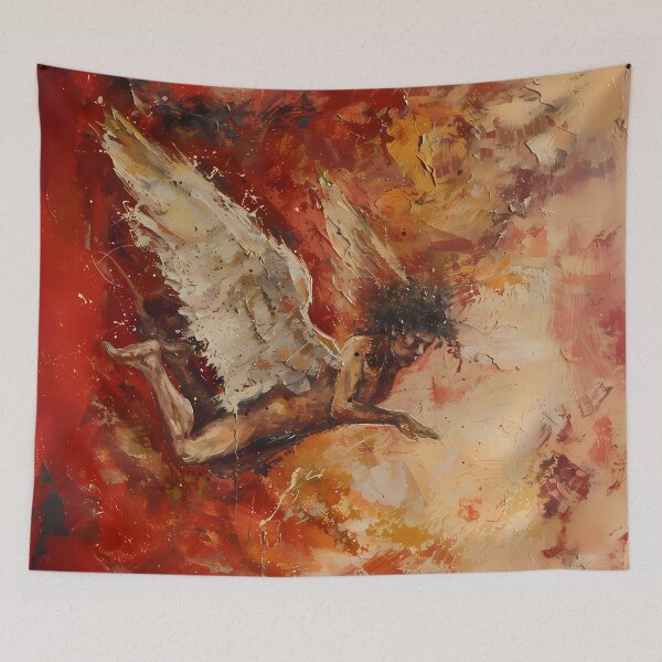 Item preview, Lucifer's Fall: An Abstract Vision designed and sold by LivingArtClips.