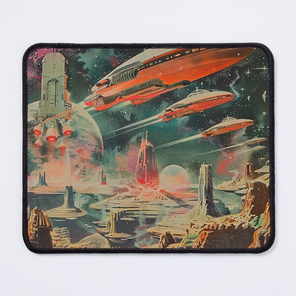 Item preview, Retro Scifi Art designed and sold by nomiraclehere.