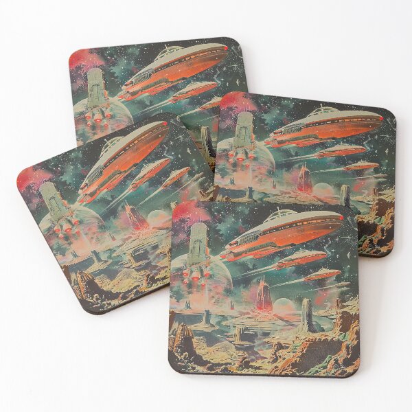 Item preview, Retro Scifi Art designed and sold by nomiraclehere.