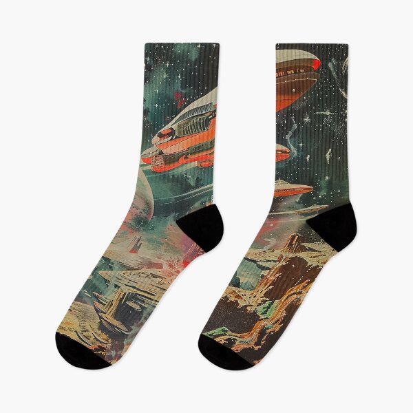 Item preview, Retro Scifi Art designed and sold by nomiraclehere.