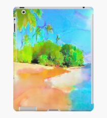 tropical island nr uno iPad Case/Skin