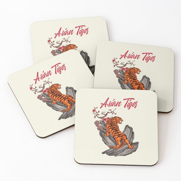 Item preview, Asian Tiger. Elegant But Strong Asian Roots designed and sold by Rebel-Design.