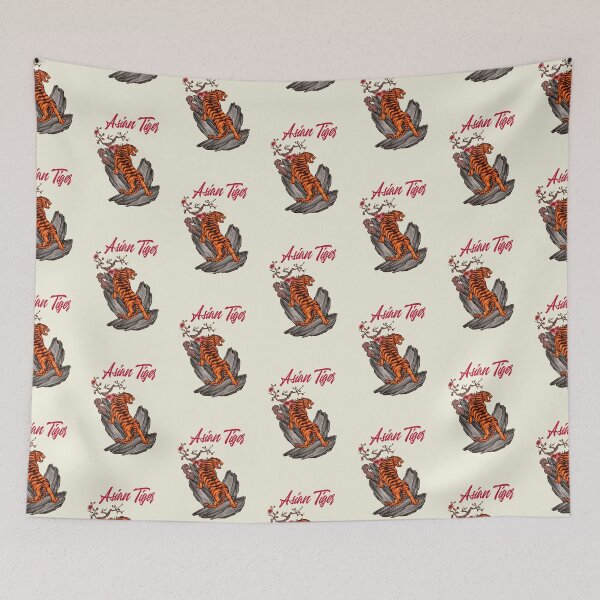 Item preview, Asian Tiger. Elegant But Strong Asian Roots designed and sold by Rebel-Design.