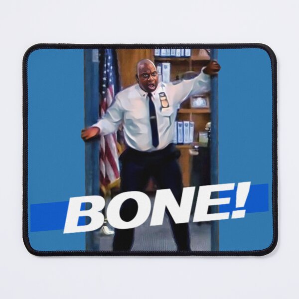 Item preview, BONE! Captain Holt - Brooklyn Nine Nine designed and sold by Smile More Art Store ⭐️⭐️⭐️⭐️⭐️.