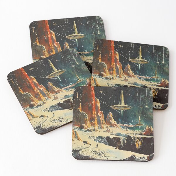 Item preview, Retro Scifi Art designed and sold by nomiraclehere.