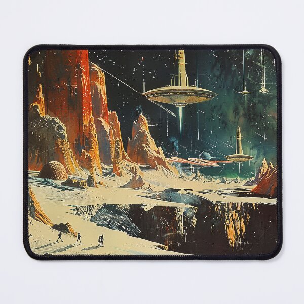 Item preview, Retro Scifi Art designed and sold by nomiraclehere.