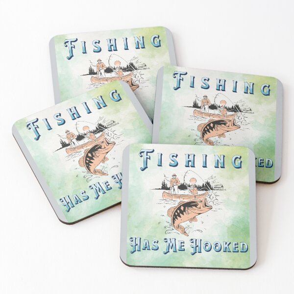 Item preview, funny Fishing has me hooked design gifts, designed and sold by MCanderart.