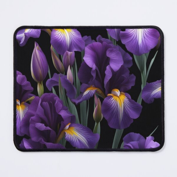 Item preview, Fancy Purple Iris Pattern 1 designed and sold by Natural Beauty.