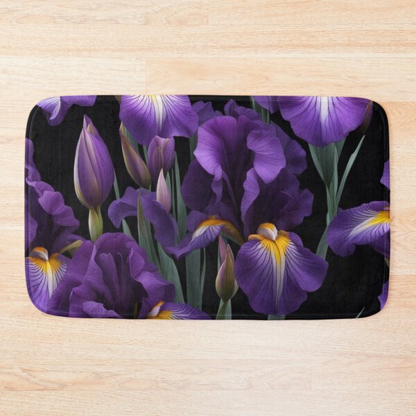 Item preview, Fancy Purple Iris Pattern 1 designed and sold by Natural Beauty.