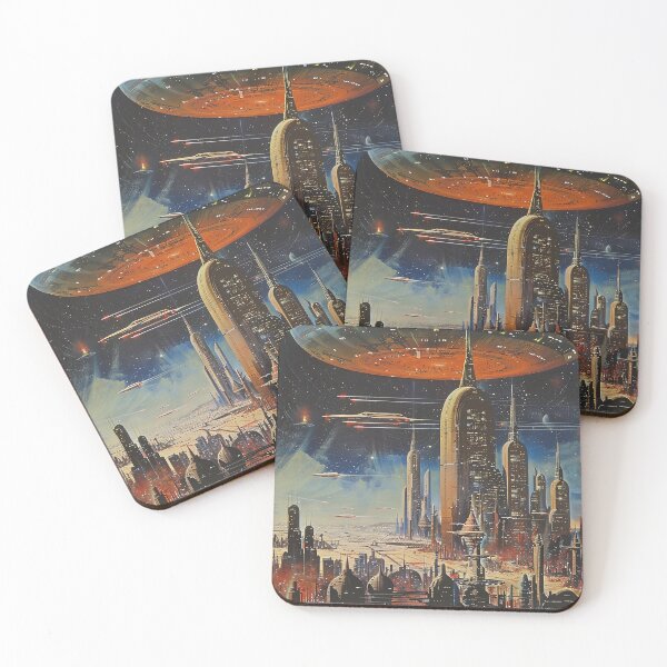 Item preview, Retro Scifi Art designed and sold by nomiraclehere.