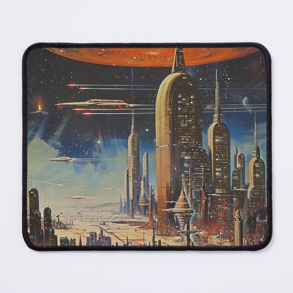 Item preview, Retro Scifi Art designed and sold by nomiraclehere.