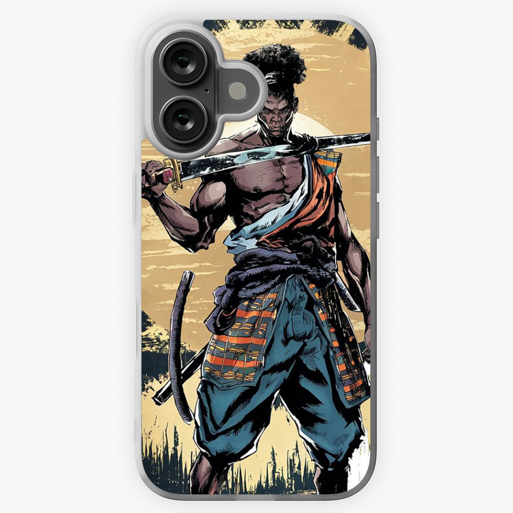 African famous samurai Sticker