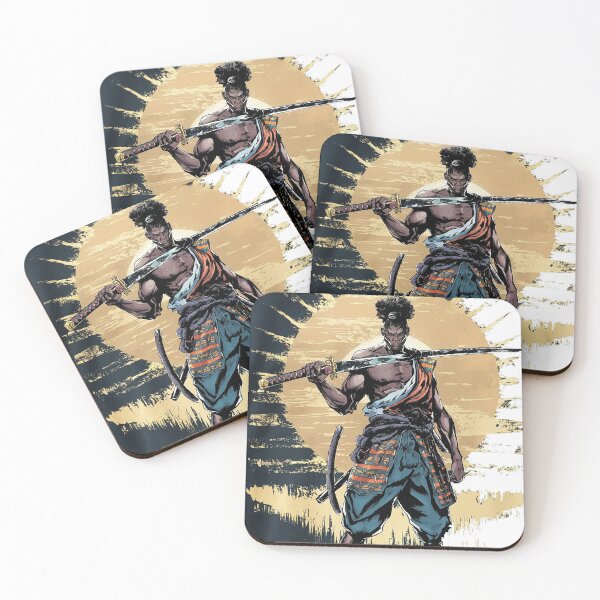Item preview, African famous samurai designed and sold by Anime-uptown.