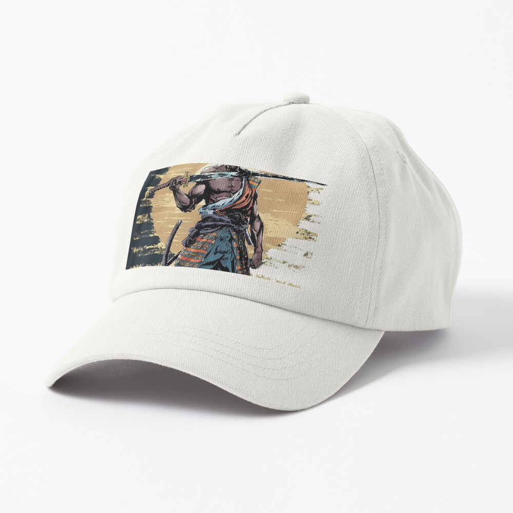 African famous samurai Sticker