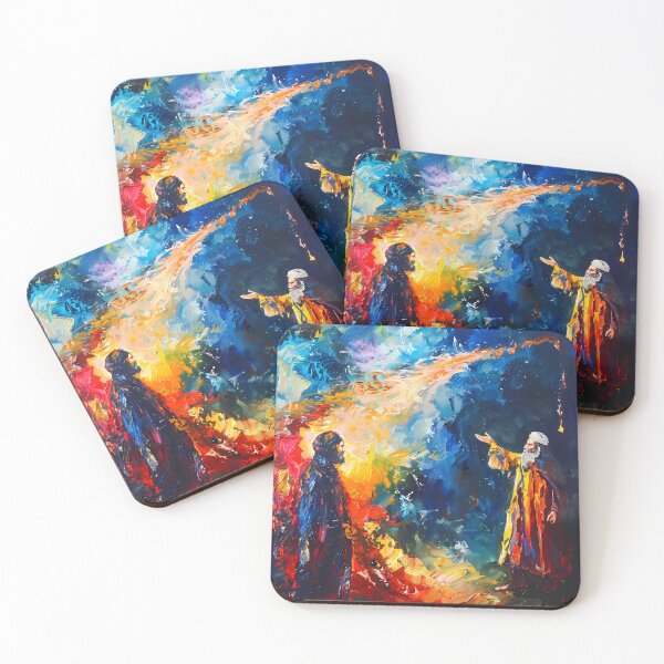 Item preview, Elijah's Fiery Standoff with Baal's Priest designed and sold by LivingArtClips.