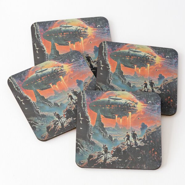 Item preview, Retro Scifi Art designed and sold by nomiraclehere.