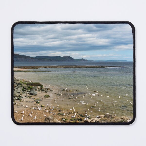 Item preview, Moody April Seascape at Lyme Regis Dorset designed and sold by Dorset Girl.