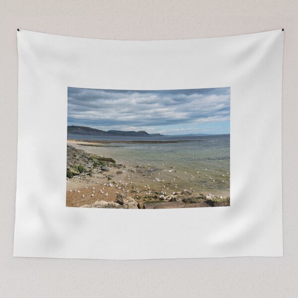 Item preview, Moody April Seascape at Lyme Regis Dorset designed and sold by Dorset Girl.