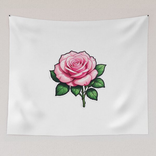 Item preview, Pink Rose Flower designed and sold by Bunmigraphics .
