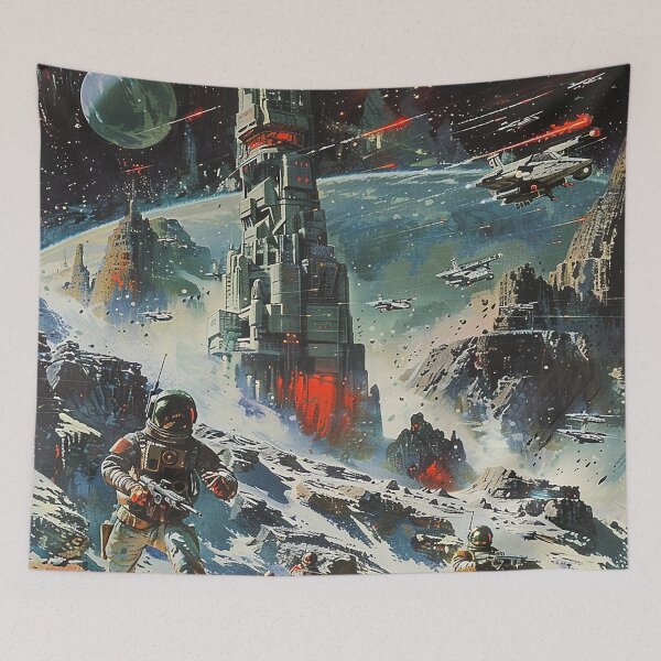 Item preview, Retro Scifi Art designed and sold by nomiraclehere.