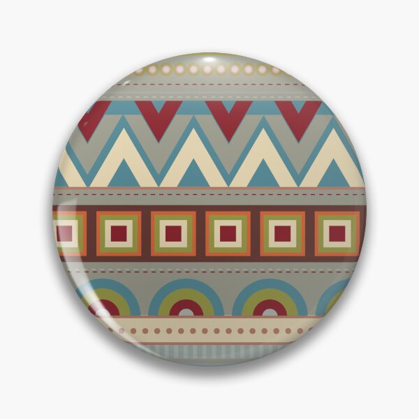Item preview, American Indian Native Ancient Geometric Pattern  designed and sold by CroDesign.