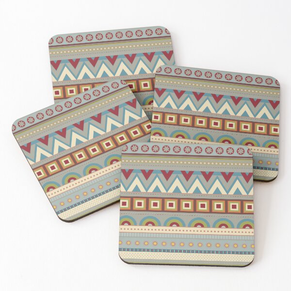 Item preview, American Indian Native Ancient Geometric Pattern  designed and sold by CroDesign.