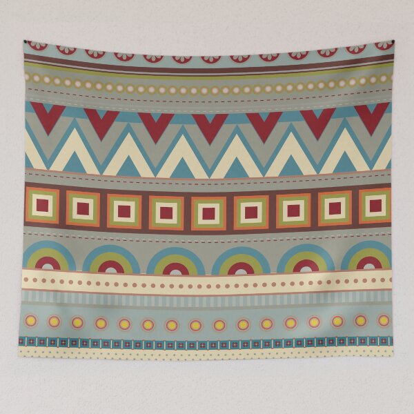 Item preview, American Indian Native Ancient Geometric Pattern  designed and sold by CroDesign.