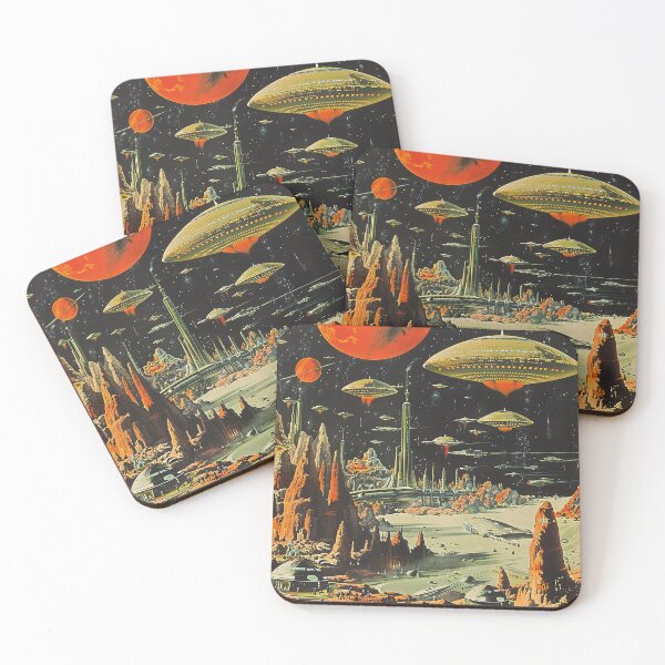 Item preview, Retro Scifi Art designed and sold by nomiraclehere.