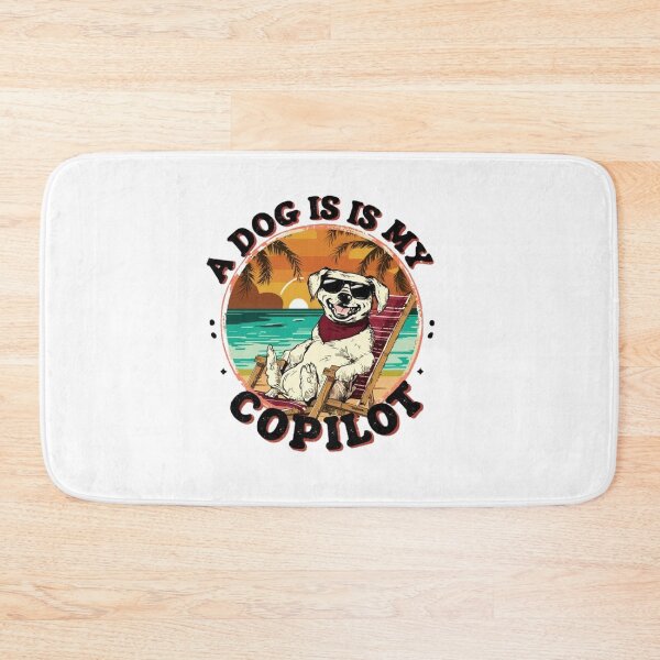 Item preview, A dog is my copilot ,Dog lover ,gift idea  designed and sold by masteryStore.