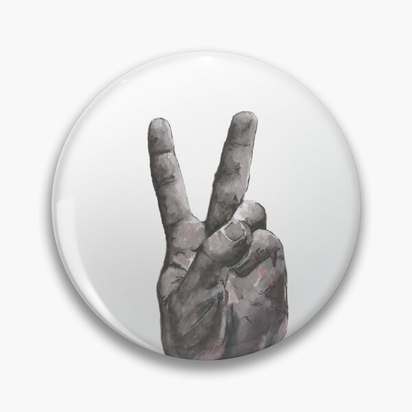 Item preview, Peace Sign (Hand Painted... pun intended) designed and sold by SophieStockArt.