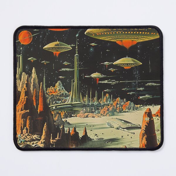 Item preview, Retro Scifi Art designed and sold by nomiraclehere.