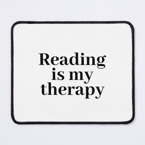 Item preview, Reading is my therapy designed and sold by Inspirationmotivation.