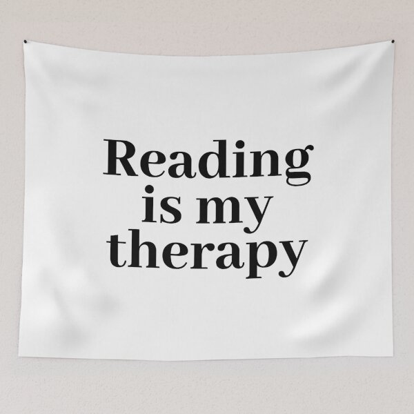 Item preview, Reading is my therapy designed and sold by Inspirationmotivation.