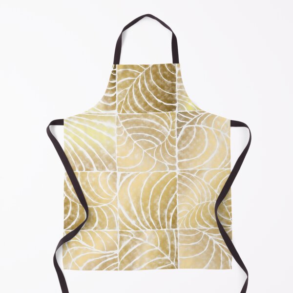 Item preview, Tropic gold metallic leaves and shells designed and sold by NoaaDesign.