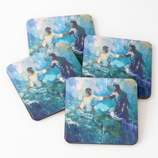 Item preview, Peter's Walk on Water: Faith and Fear designed and sold by LivingArtClips.