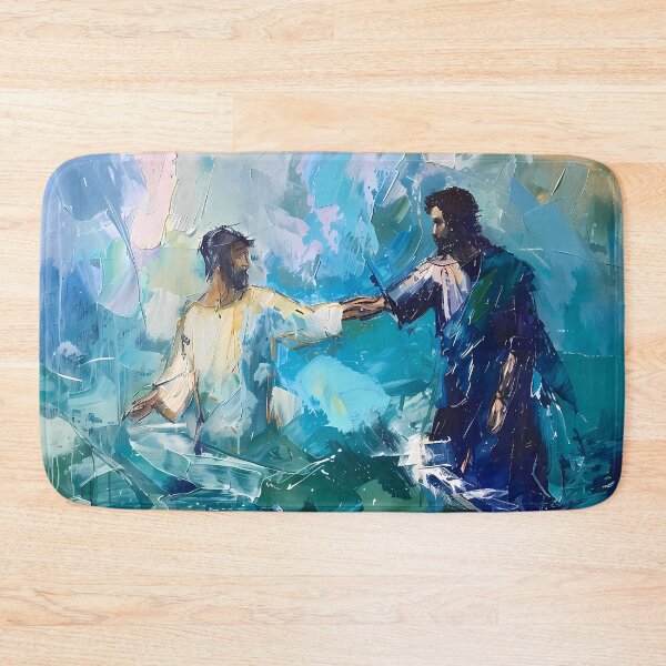 Item preview, Peter's Walk on Water: Faith and Fear designed and sold by LivingArtClips.