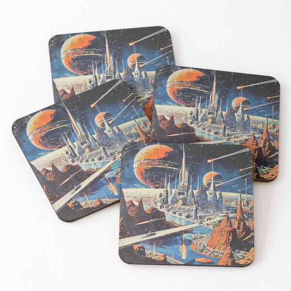 Item preview, Retro Scifi Art designed and sold by nomiraclehere.