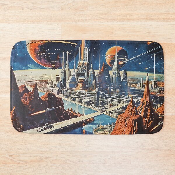 Item preview, Retro Scifi Art designed and sold by nomiraclehere.