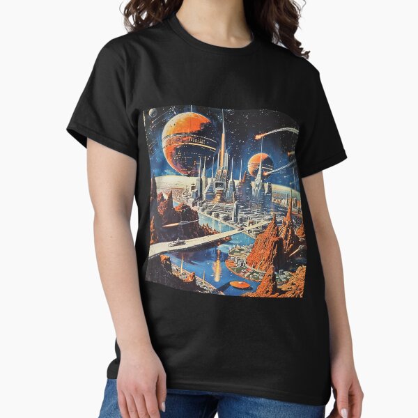 Item preview, Retro Scifi Art designed and sold by nomiraclehere.