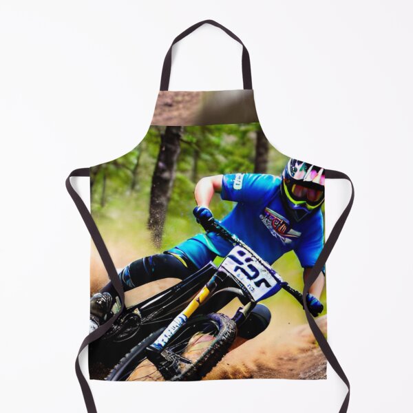 Item preview, Berms Blitz: Mountain Biker Shredding the Trails designed and sold by GrizzlyCollective.