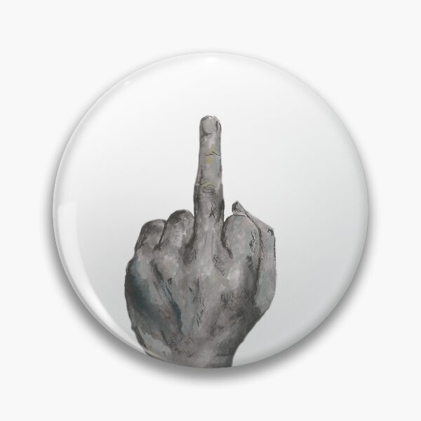 Item preview, Middle Finger (Hand Painted... pun intended) designed and sold by SophieStockArt.