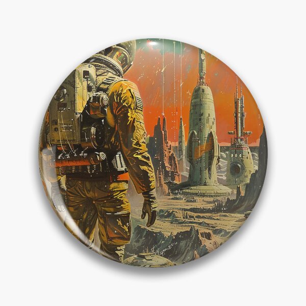 Item preview, Retro Scifi Art designed and sold by nomiraclehere.