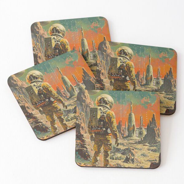 Item preview, Retro Scifi Art designed and sold by nomiraclehere.