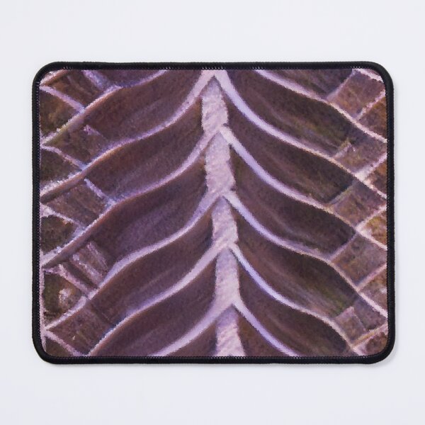 Item preview, Ernst Heinrich Haeckel sea coral in moody purple designed and sold by DreamingBeetle.