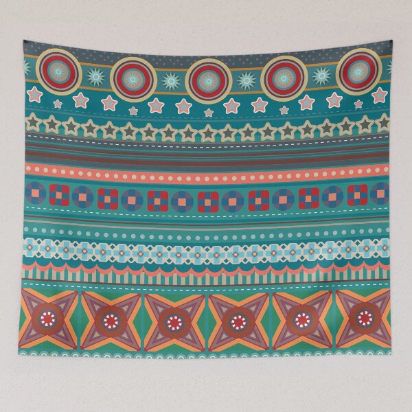 Item preview, American Native  Indian Geometric Ancient  Pattern  designed and sold by CroDesign.