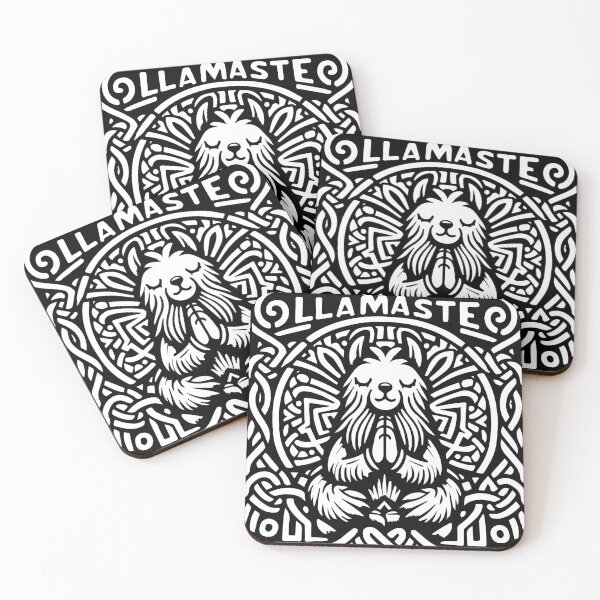 Item preview, Inner Peace with Llama Wisdom designed and sold by Animoodles.
