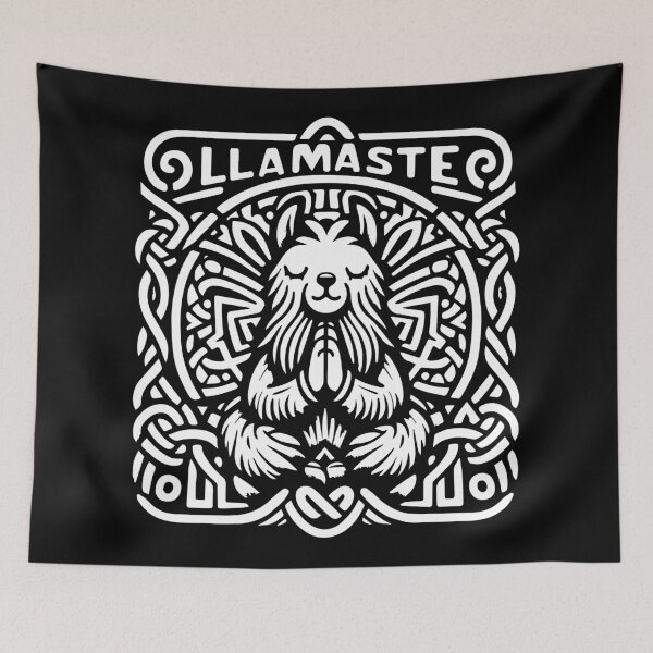 Item preview, Inner Peace with Llama Wisdom designed and sold by Animoodles.