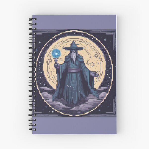 Item preview, Mystic Pixel Mage designed and sold by Pixelartshirt.
